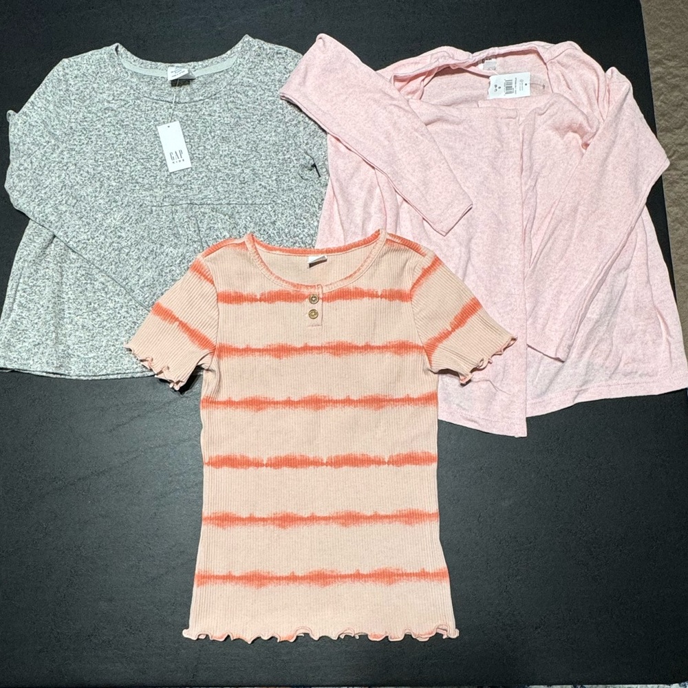 Girls Size 6/7 Lot of 3 Tops - Picture 1 of 7